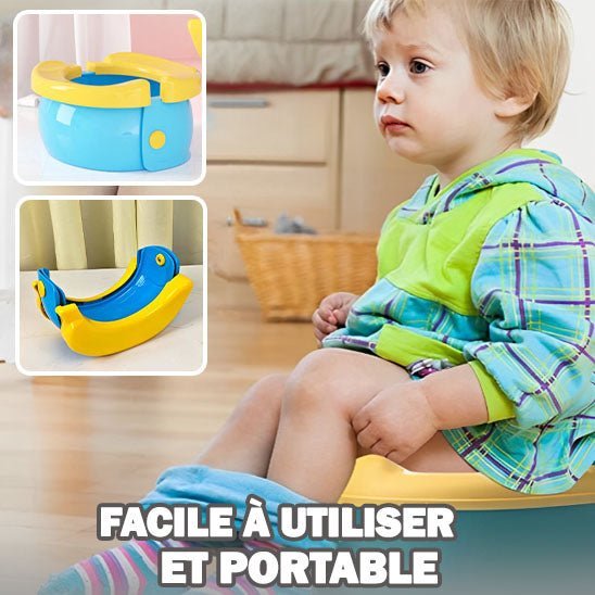 Baby potty - blue baby toilet potty
