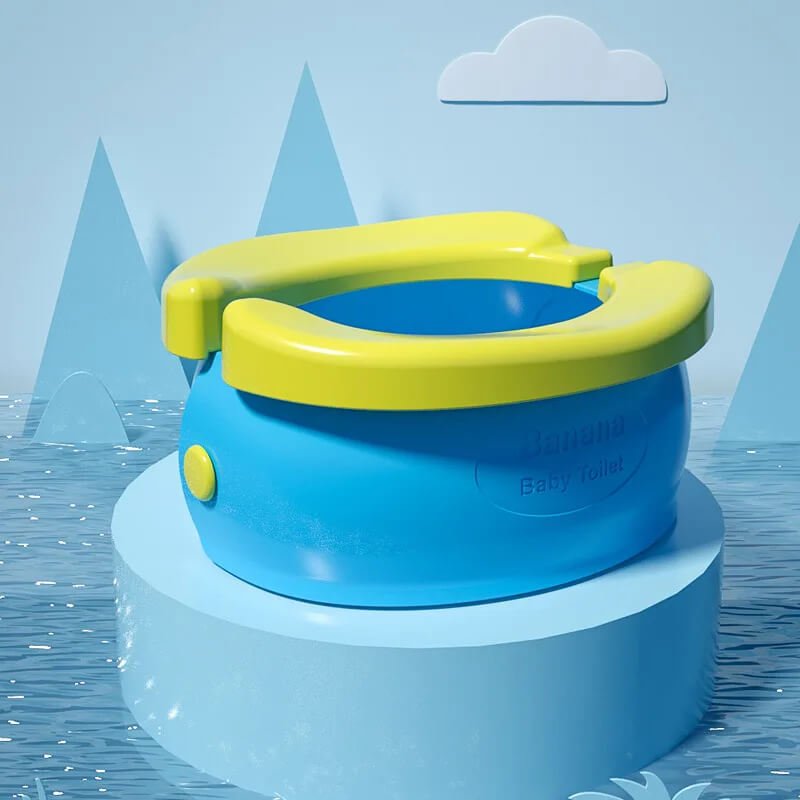 Baby potty - blue baby toilet potty