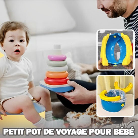 Baby potty - blue baby toilet potty