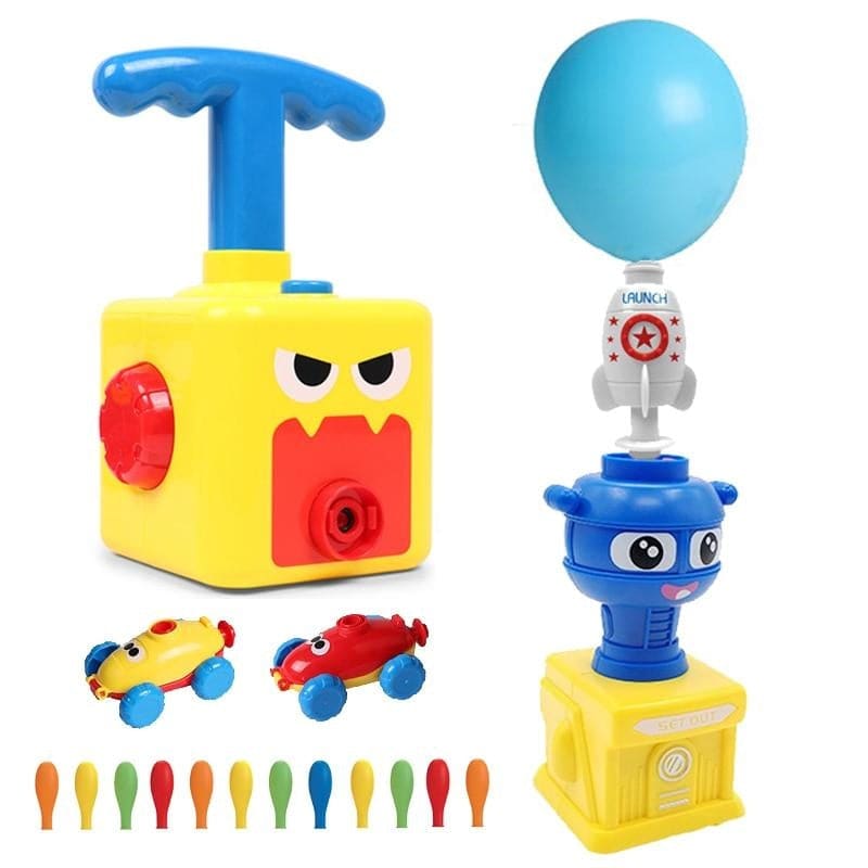 MagicBallon™ Jouet Voiture  & Astronaute Propulsée par Ballon Gonflable