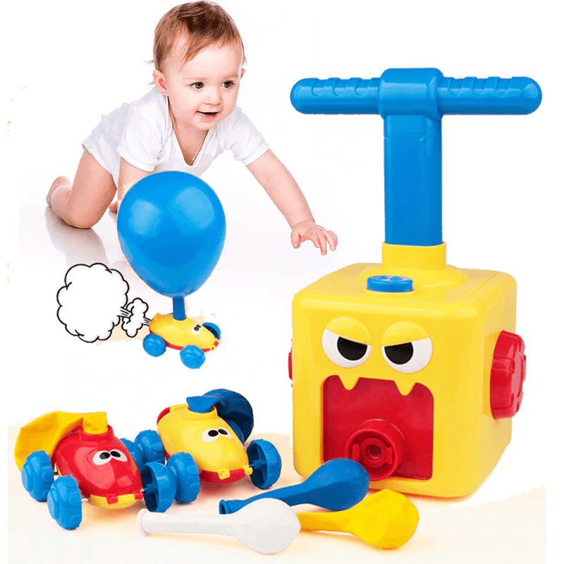 MagicBallon™ Jouet Voiture  & Astronaute Propulsée par Ballon Gonflable