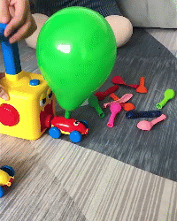 MagicBallon™ Jouet Voiture  & Astronaute Propulsée par Ballon Gonflable