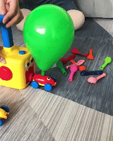 MagicBallon™ Jouet Voiture  & Astronaute Propulsée par Ballon Gonflable
