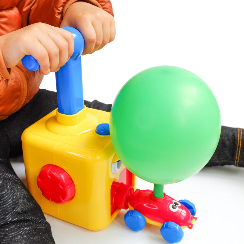 MagicBallon™ Jouet Voiture  & Astronaute Propulsée par Ballon Gonflable