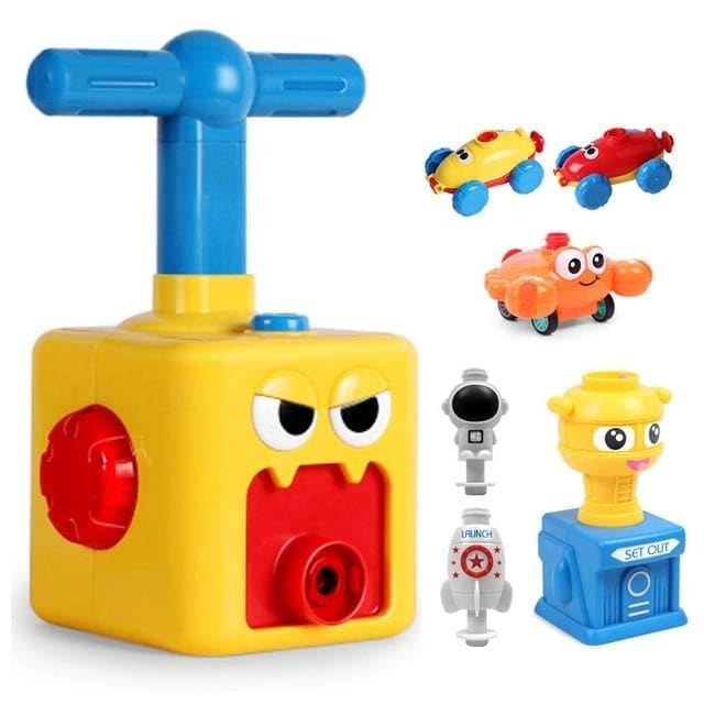 MagicBallon™ Jouet Voiture  & Astronaute Propulsée par Ballon Gonflable