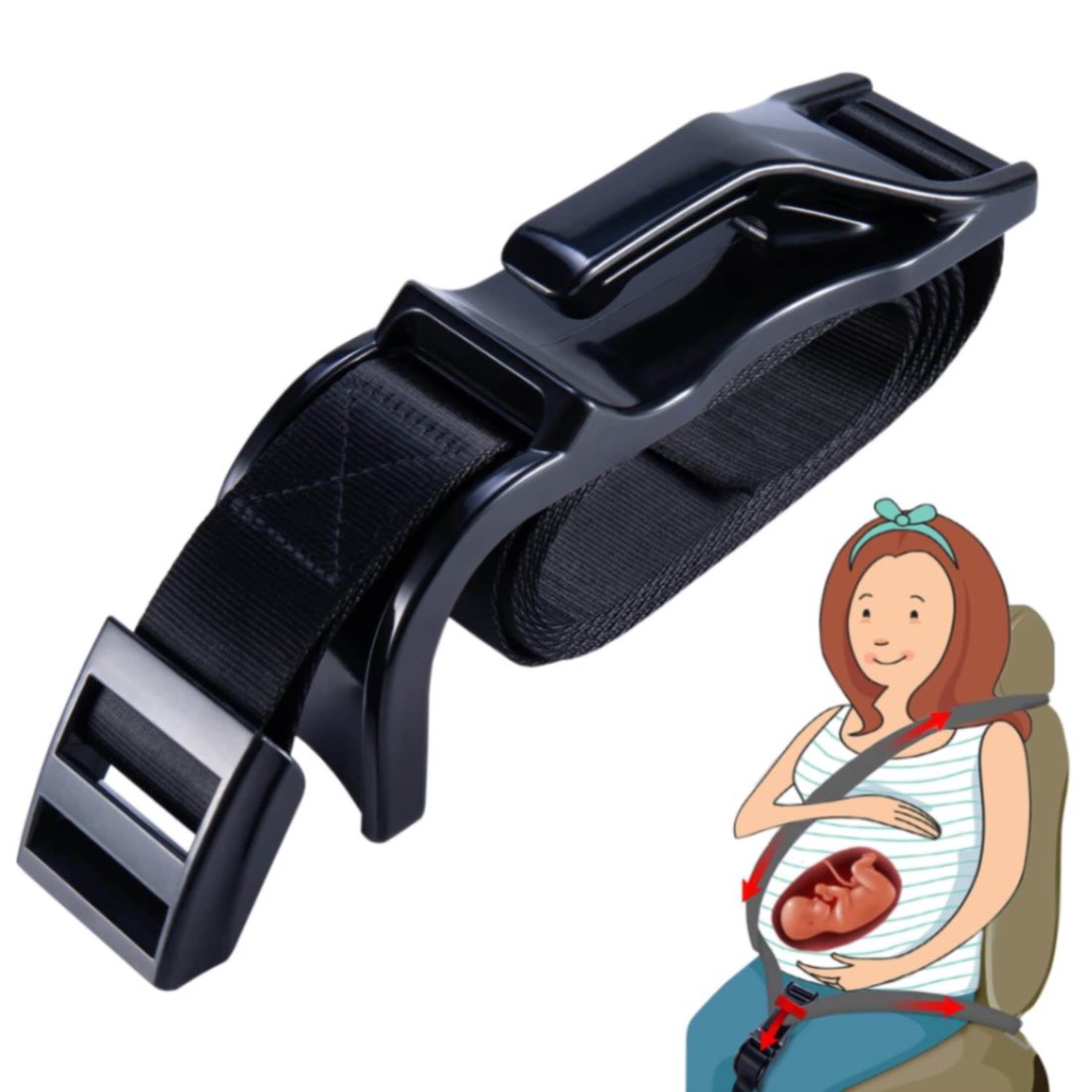 CloudRide™ Premium Car Seat Comfort Adjuster