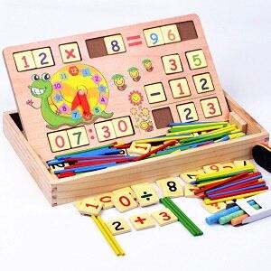 Scatola Calcoli in Legno per Bambini
