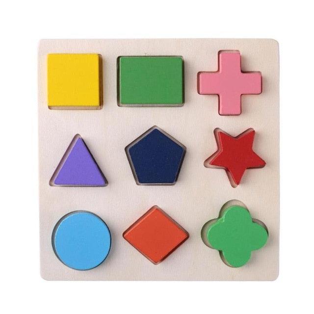 Puzzle Formes en Bois Bébé