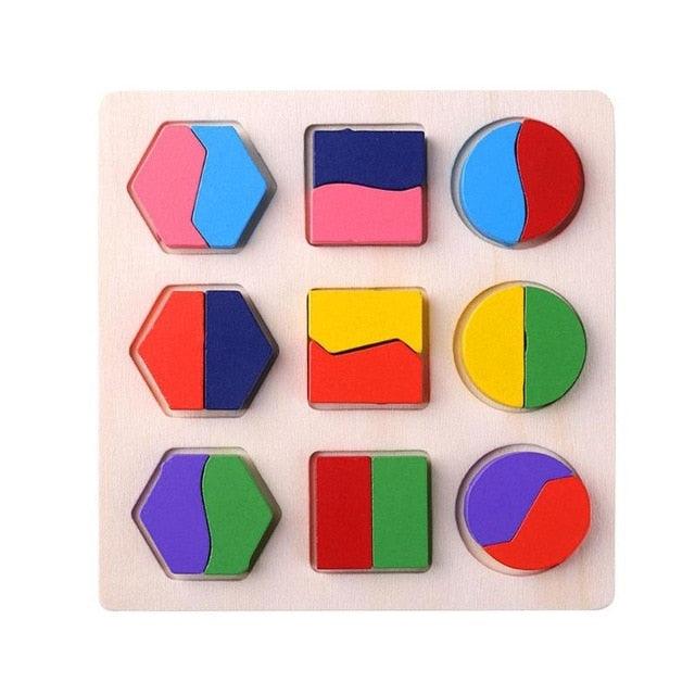 Puzzle Formes en Bois Bébé