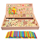 Scatola Calcoli in Legno per Bambini