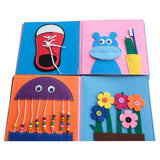 Livre Tissu Montessori Bébé