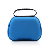 Étui bleu avec poignée pour manette DualSense PS5, protection et transport