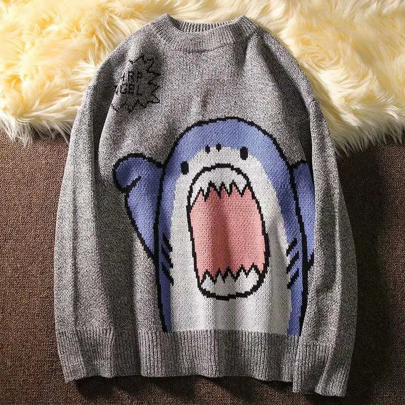 Unisex Shark Turtleneck Sweater