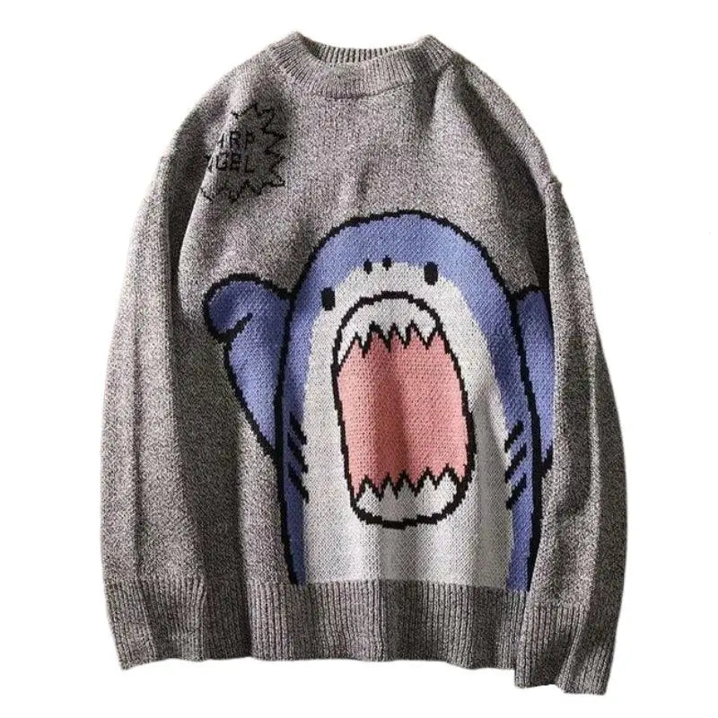 Unisex Shark Turtleneck Sweater