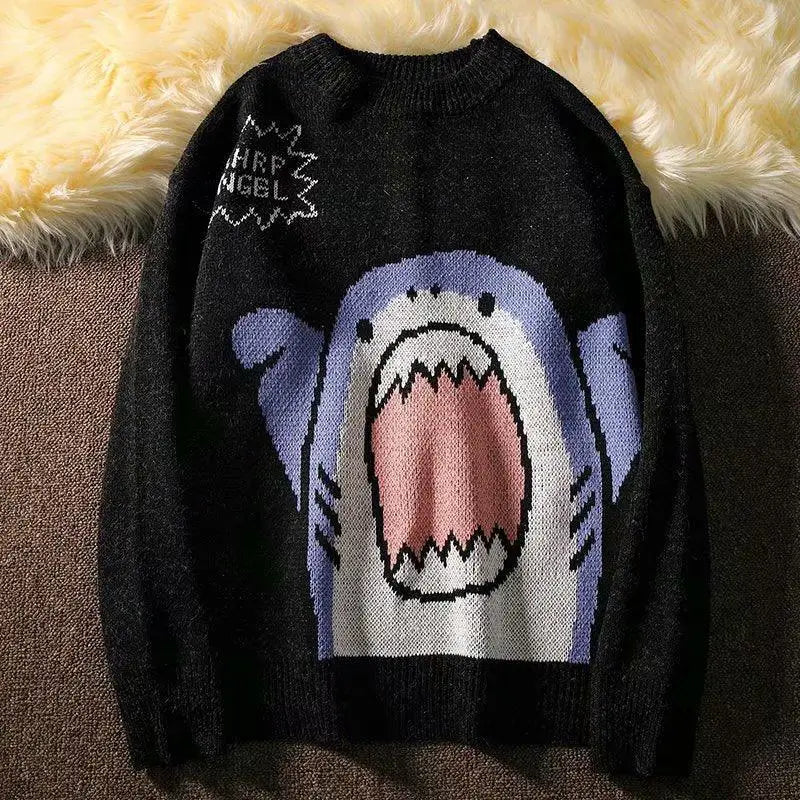 Unisex Shark Turtleneck Sweater