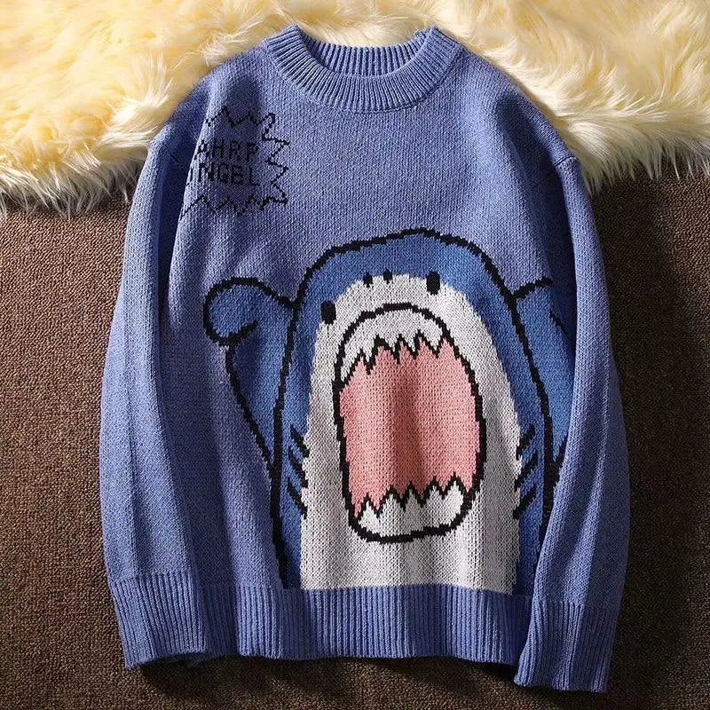 Unisex Shark Turtleneck Sweater