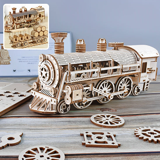 Puzzle 3D | Boizzle™ Locomotiva