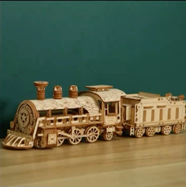 Puzzle 3D | Boizzle™ Duo mini treno e furgone