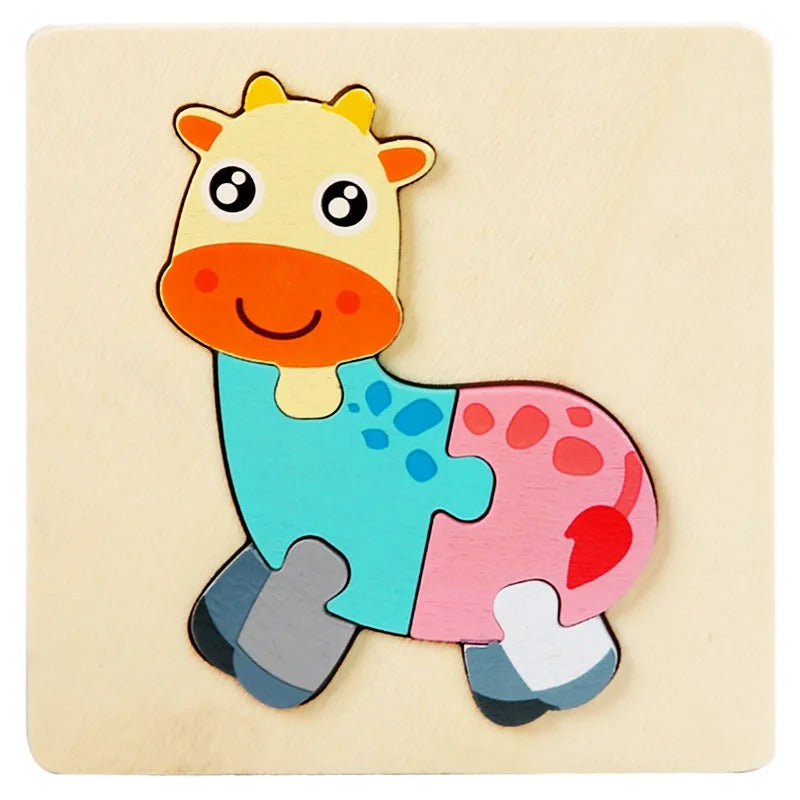 PUZZLE BEBÈ | Ludipuzzle™ Set di 6 puzzle: gli animali