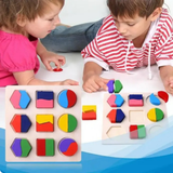 Puzzle BEBE | Forme geometriche Édulobois™