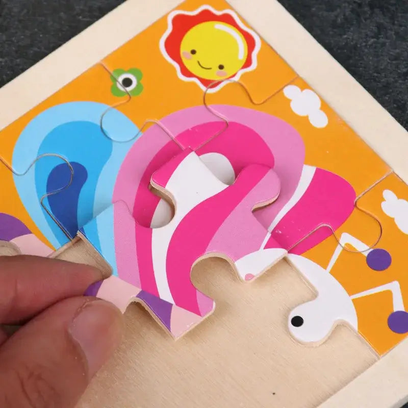 Wooden Educational Baby Puzzle
