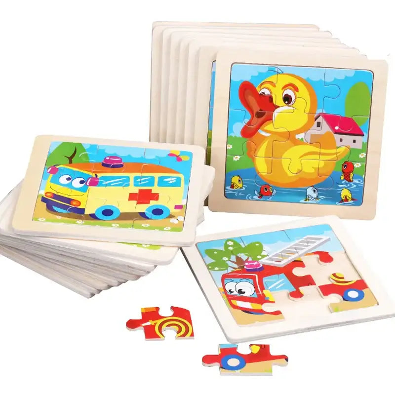 Wooden Educational Baby Puzzle