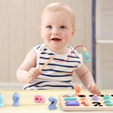 Puzzle éducatif en bois Montessori pour enfant