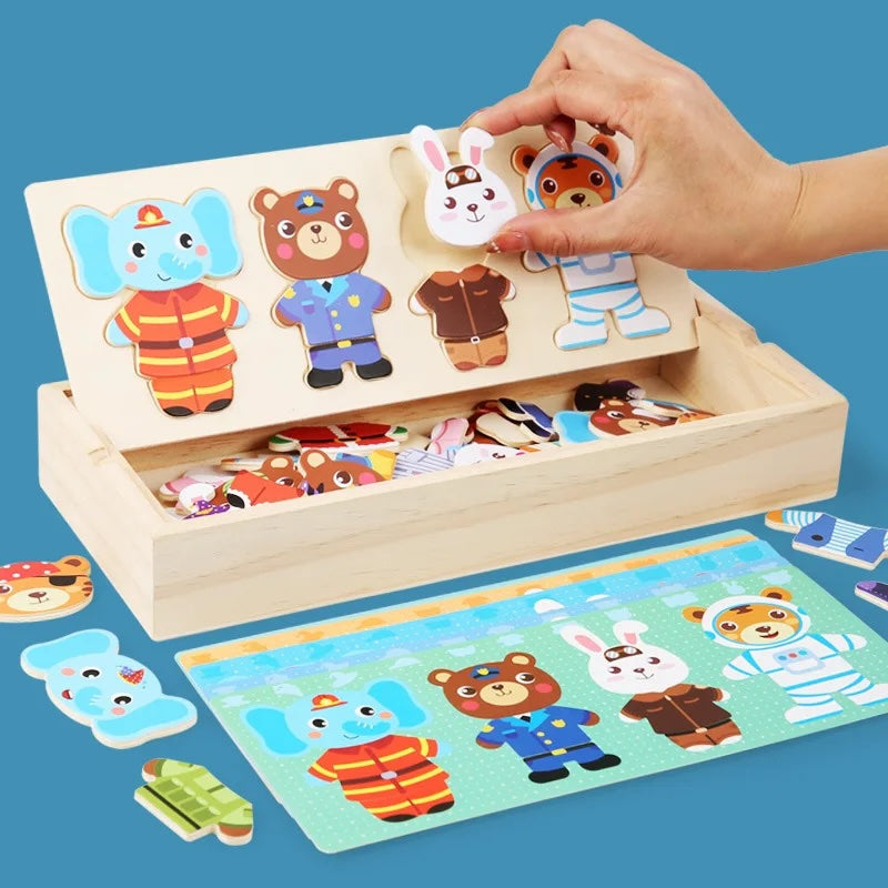 Puzzle en bois | Mixvetu™