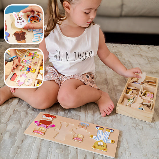 Puzzle en bois | Mixvetu™