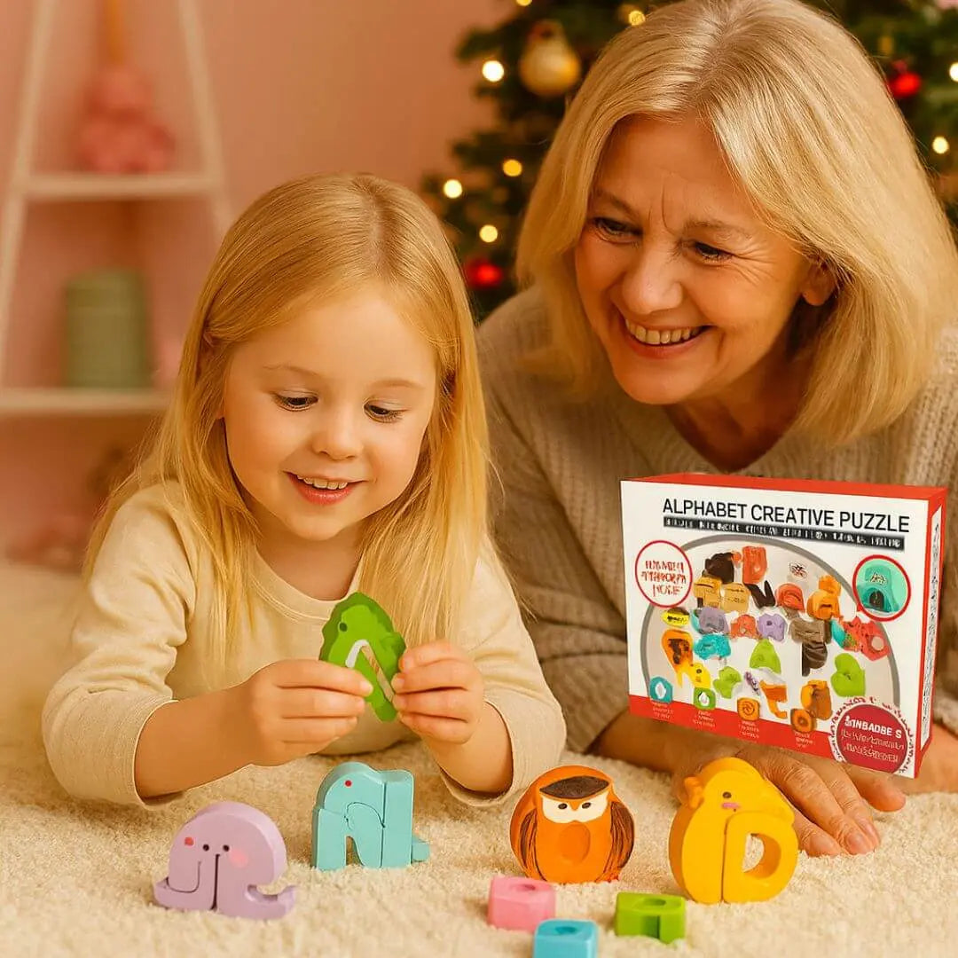 Wooden Alphabet Puzzle – ABCPlay™