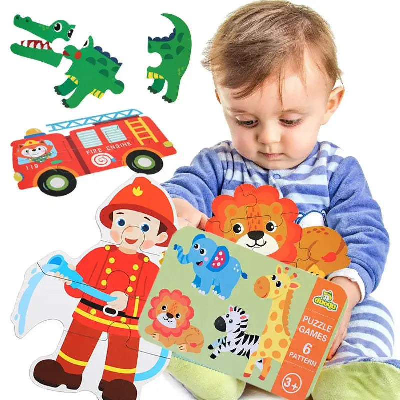Wooden puzzle for babies 32 Pcs
