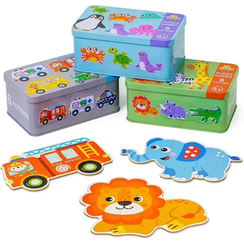 Wooden puzzle for babies 32 Pcs