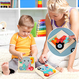 PUZZLE BAMBINO | Ludipuzzle™ Set di 6 puzzle: le macchine