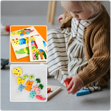 PUZZLE BEBE | Curiopuzzle™ casse-tête d'apprentisage