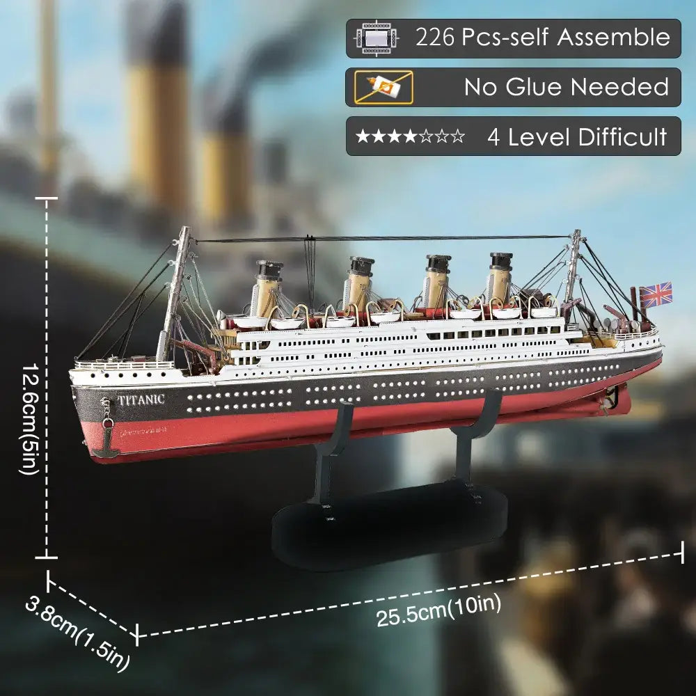 3D Metal Puzzle Titanic Ship