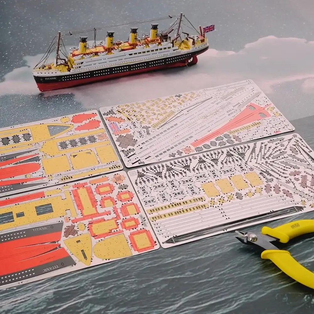 3D Metal Puzzle Titanic Ship