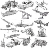 3D Metal Vehicle Puzzle