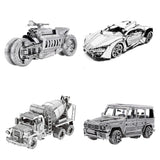 3D Metal Vehicle Puzzle