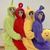 Unisex Adult Teletubbies Cosplay Onesie