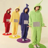 Unisex Adult Teletubbies Cosplay Onesie