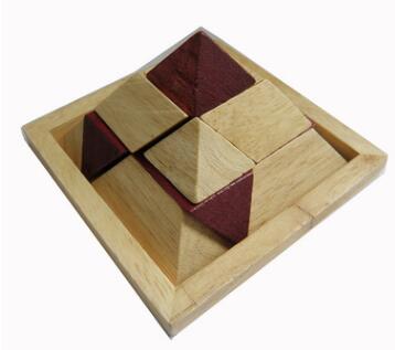 Wooden Pyramid Puzzle