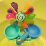 Rainbow Windmill Bath Toy (Water Play Set)