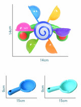 Rainbow Windmill Bath Toy (Water Play Set)