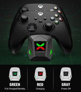Controller charger and 2 rechargeable batteries