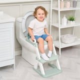Réducteur de toilette DINO avec marche pliable