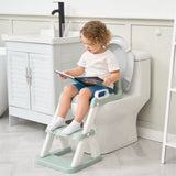 Réducteur de toilette DINO avec marche pliable