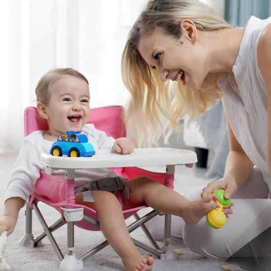 Highchair booster seat - Pink