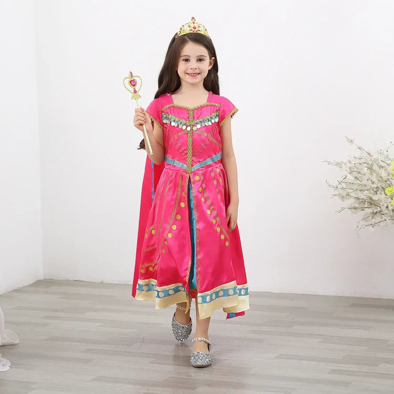 Robe Cosplay Fille Princesse Jasmine