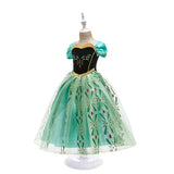Frozen Queen Anna Cosplay Dress