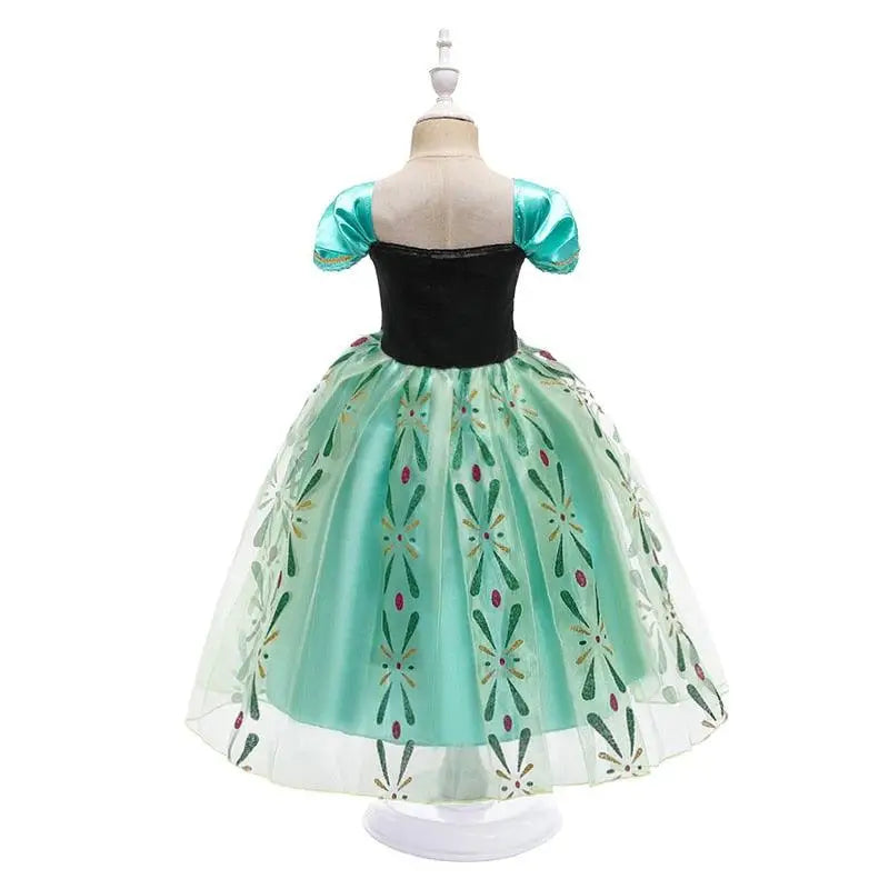 Frozen Queen Anna Cosplay Dress